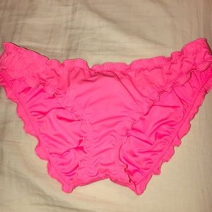 Victoria’s Secret Ruffles Cheeky Bikini Bottom